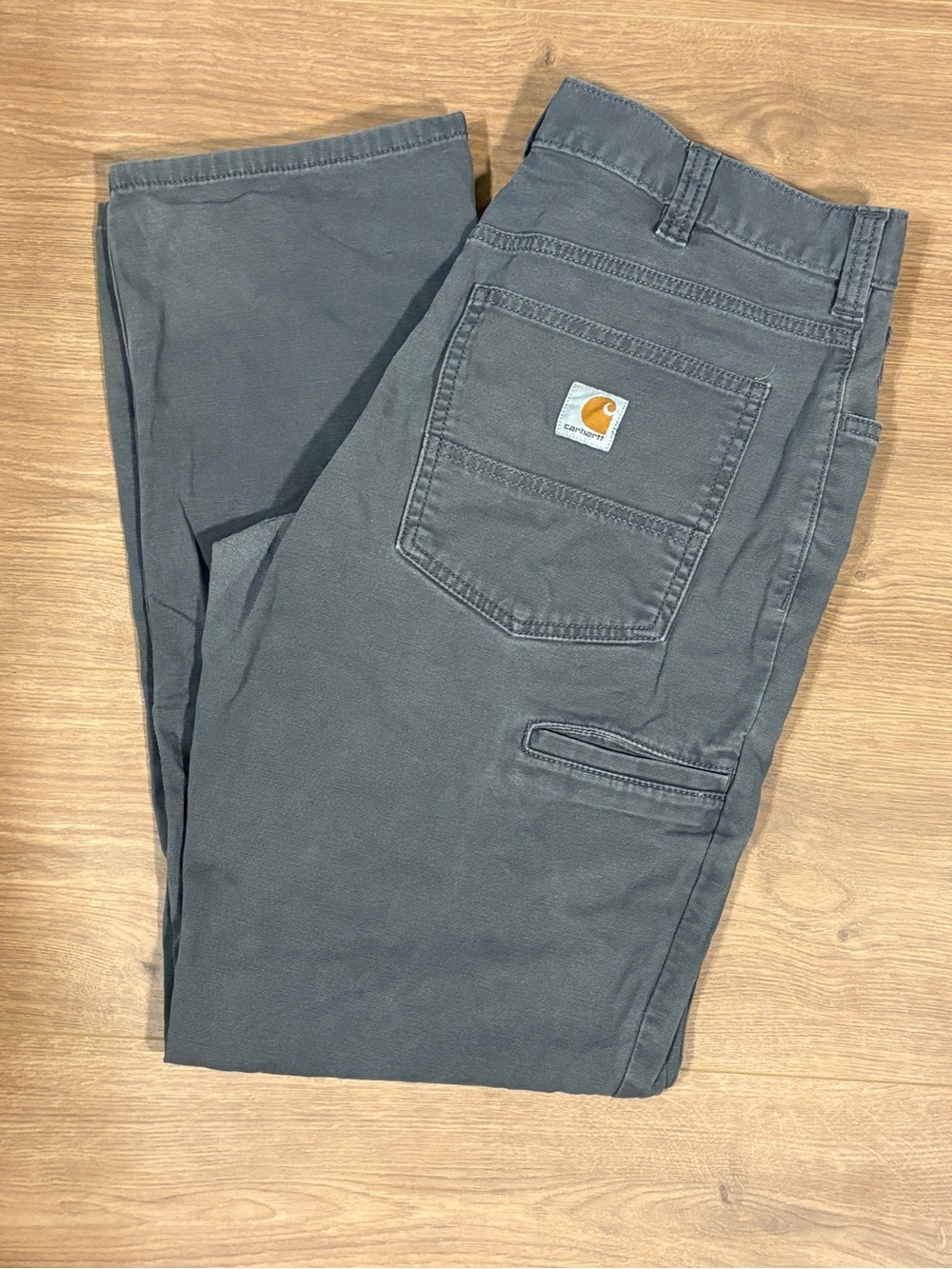 Carhartt Men's Slate Gray Cargo Work Pants